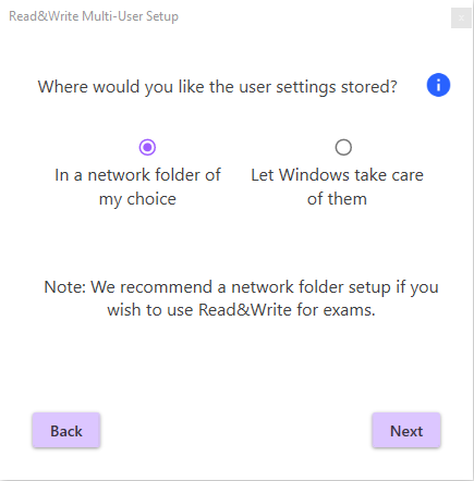 Only this computer option